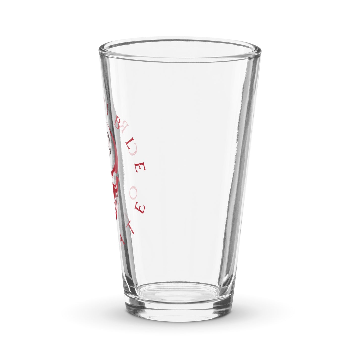 Shaker pint glass