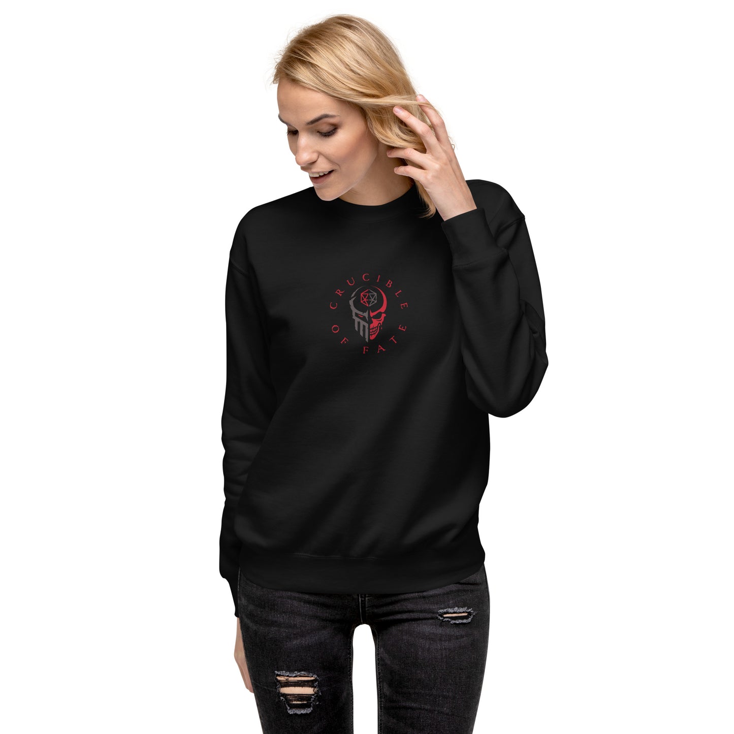 Unisex Premium Sweatshirt (Small CoF logo)