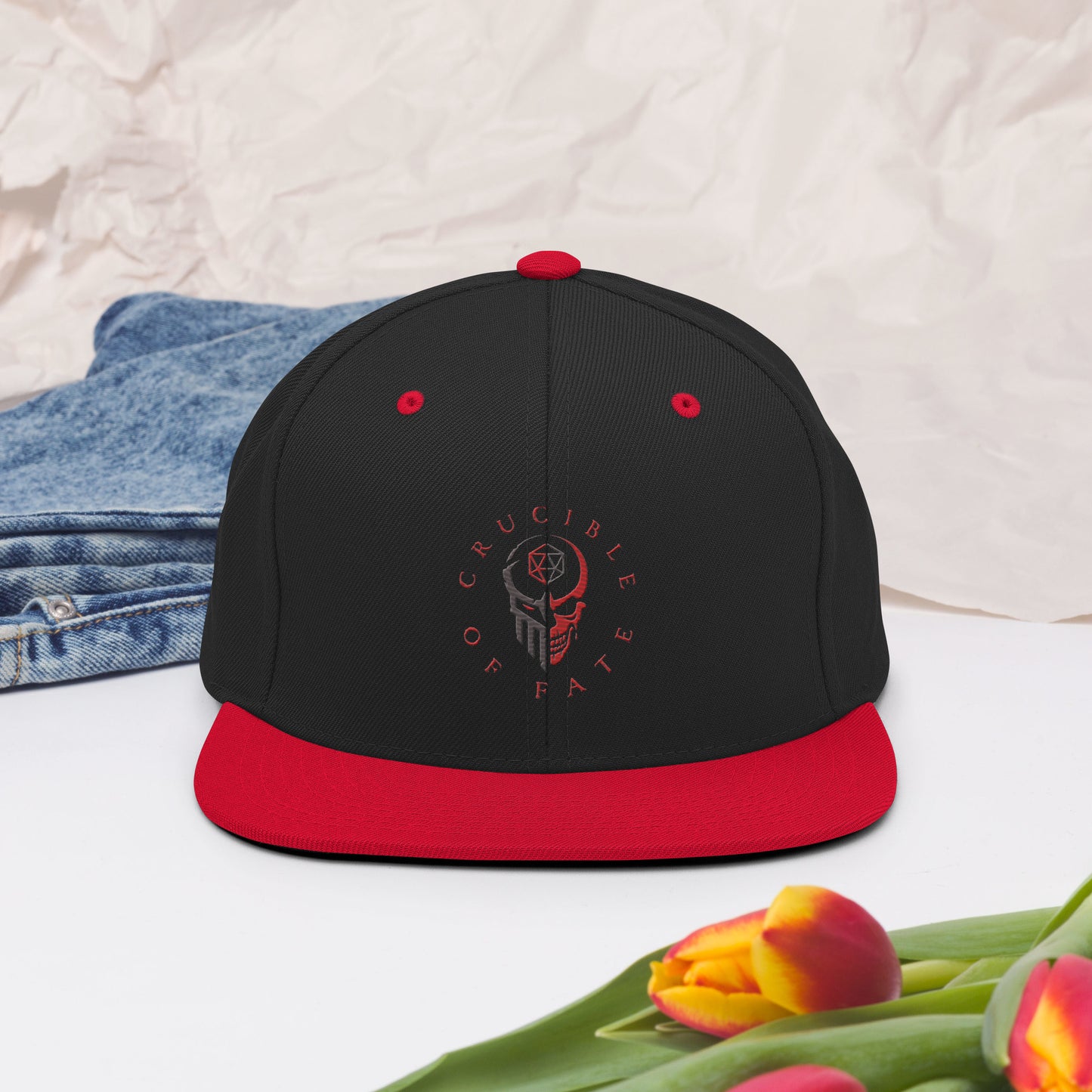 Snapback Hat (CoF logo - Check all images for actual embroidered logo appearance)