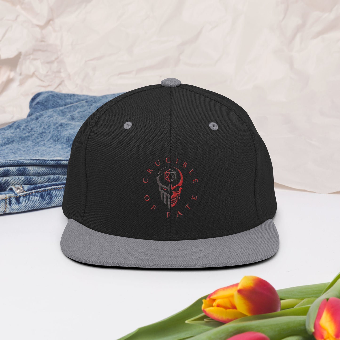 Snapback Hat (CoF logo - Check all images for actual embroidered logo appearance)