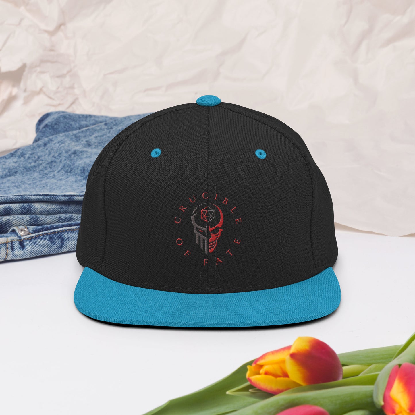 Snapback Hat (CoF logo - Check all images for actual embroidered logo appearance)