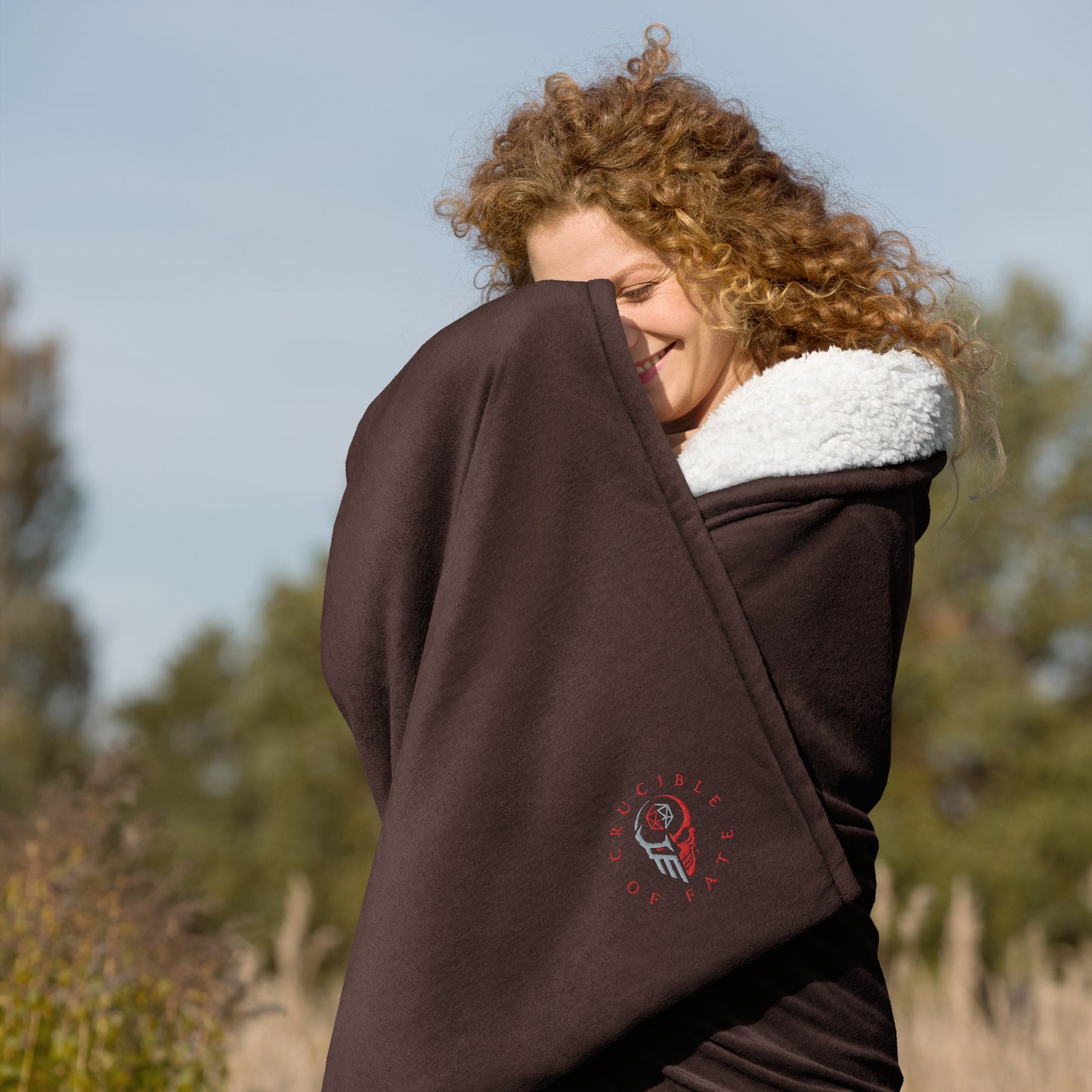 Premium sherpa blanket (CoF logo)