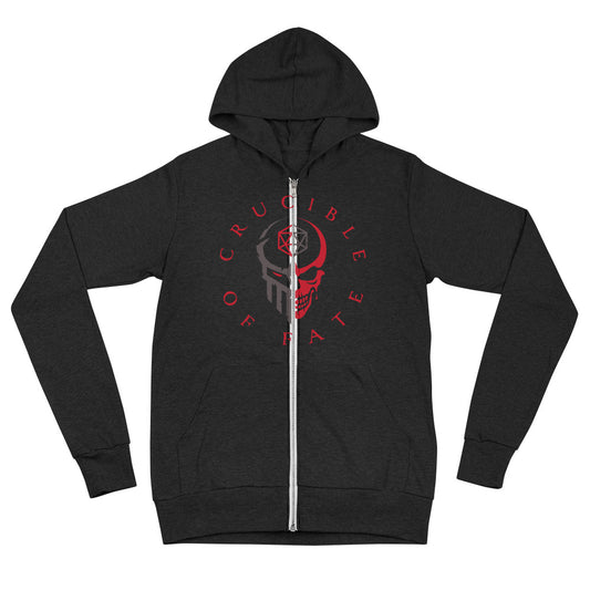 Unisex zip hoodie (Large CoF logo)