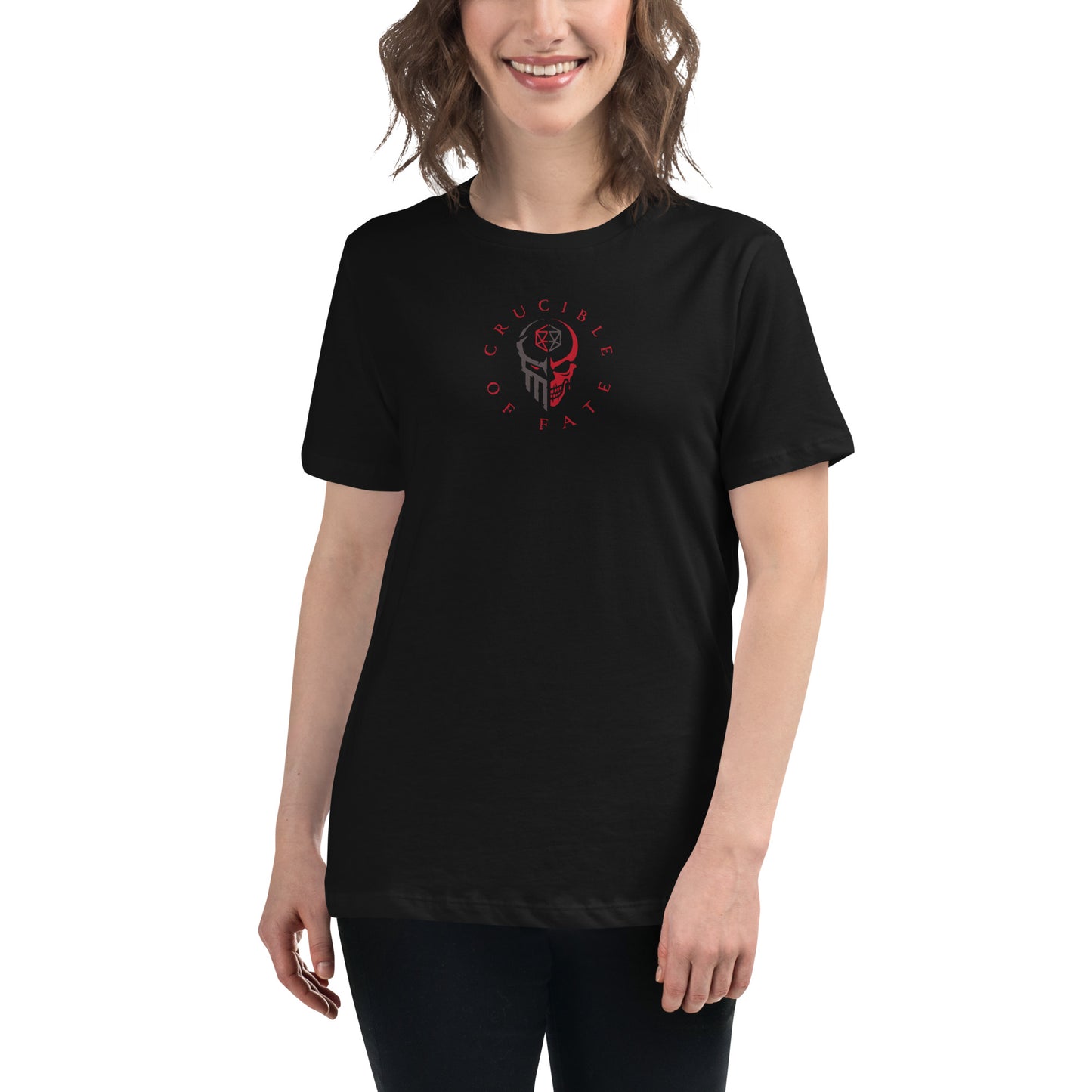 Women's Relaxed T-Shirt (Small CoF logo)