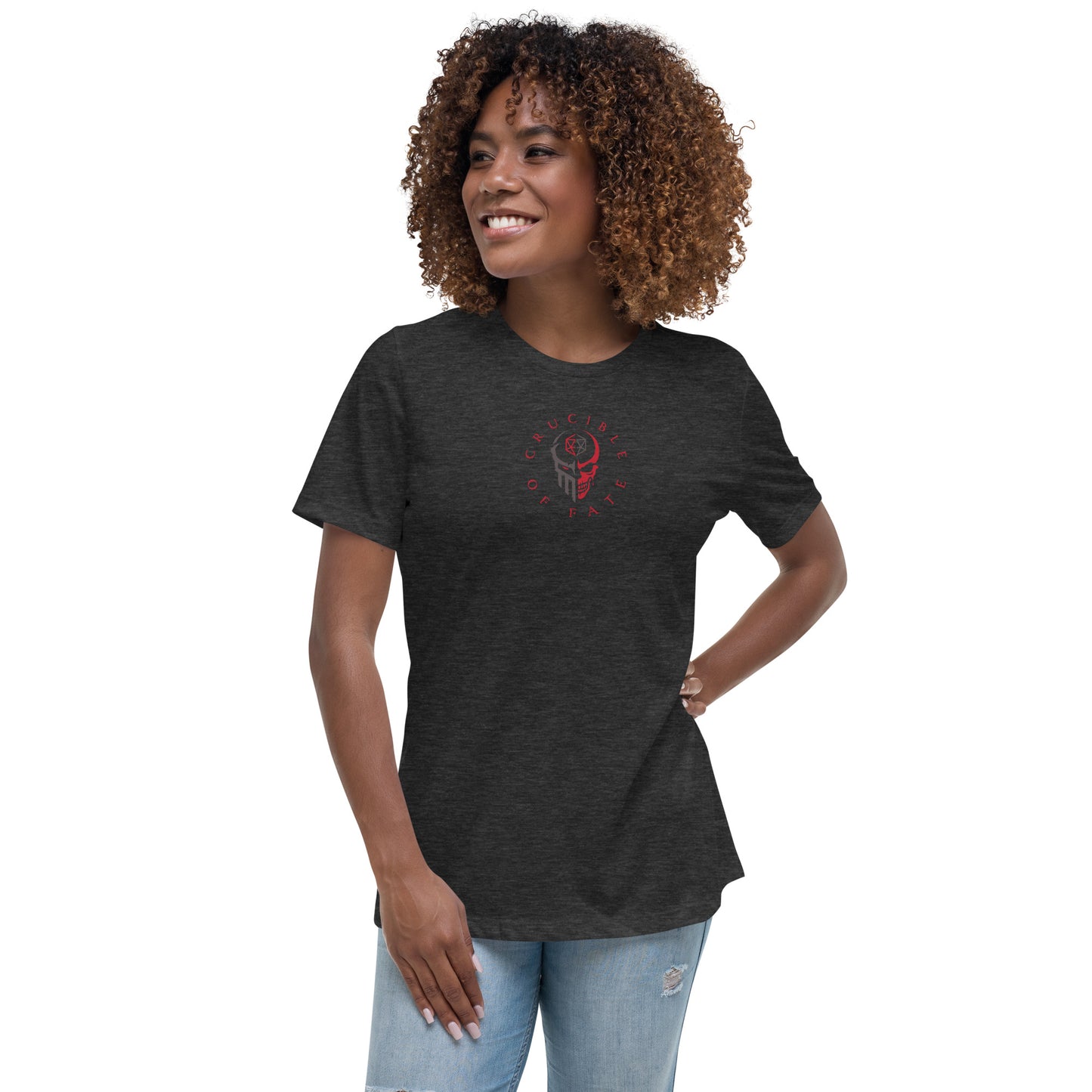 Women's Relaxed T-Shirt (Small CoF logo)