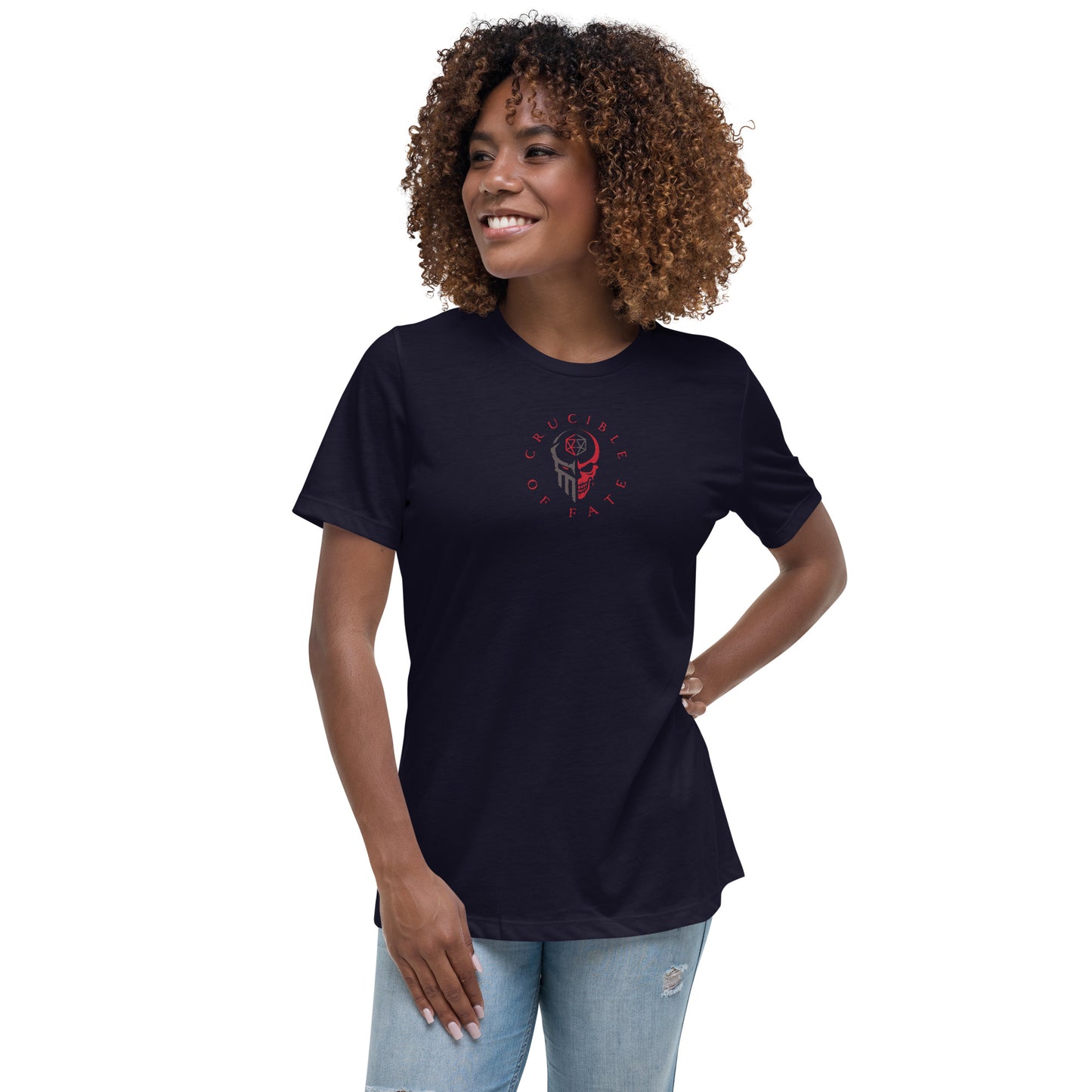 Women's Relaxed T-Shirt (Small CoF logo)